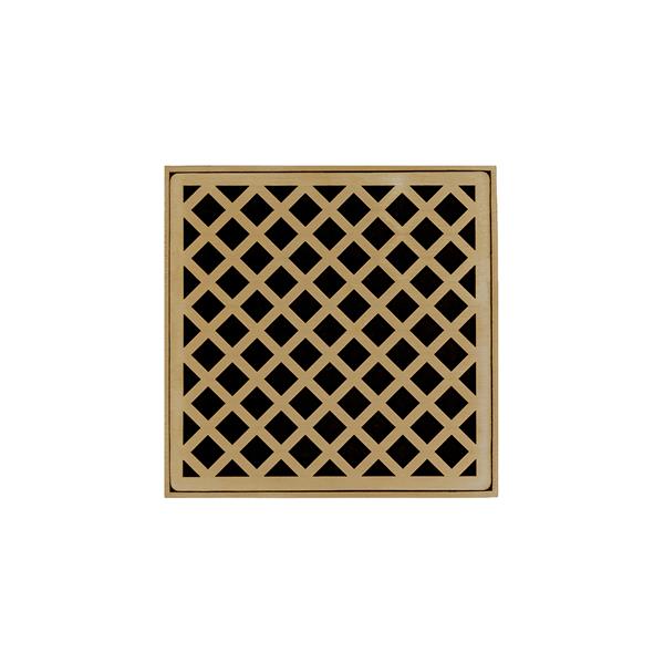 Infinity Drain - 5 x 5 Inch XD 5 Complete Standard Kit