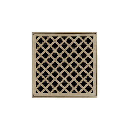 Infinity Drain - 5 x 5 Inch XD 5 Complete Standard Kit