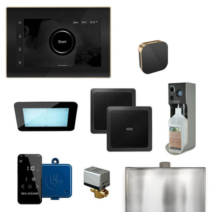 Mr. Steam - Xdream Programmable Steam Generator Control Kit With Isteamx Control And Aroma Glass Steamhead