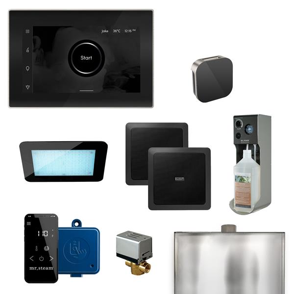 Mr. Steam - Xdream Programmable Steam Generator Control Kit With Isteamx Control And Aroma Glass Steamhead