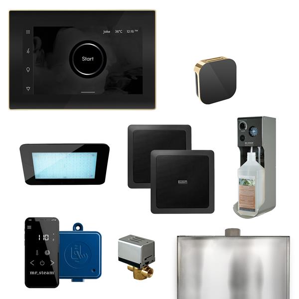 Mr. Steam - Xdream Programmable Steam Generator Control Kit With Isteamx Control And Aroma Glass Steamhead