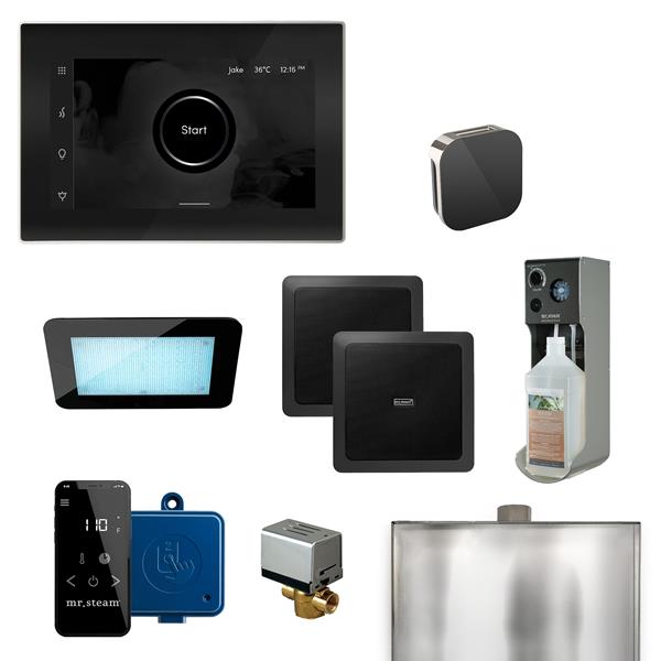Mr. Steam - Xdream Programmable Steam Generator Control Kit With Isteamx Control And Aroma Glass Steamhead