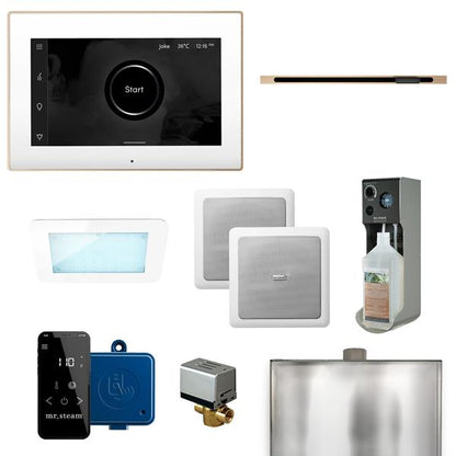 Mr. Steam - Xdream Linear Programmable Steam Generator Control Kit With Isteamx Control And Linear Steamhead