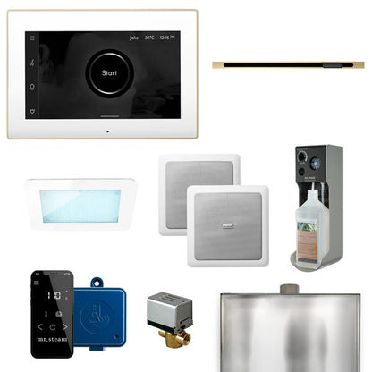 Mr. Steam - Xdream Linear Programmable Steam Generator Control Kit With Isteamx Control And Linear Steamhead