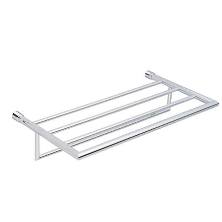 Ginger - 20 Inch Hotel Shelf Frame With Towel Bar