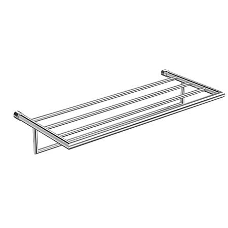 Ginger - 24 Inch Hotel Shelf Frame With Towel Bar