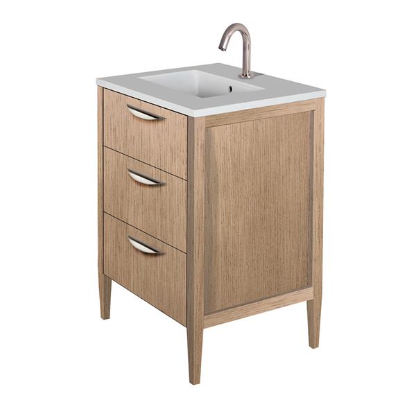 Lacava - Lunarossa Free-Standing Under-Counter Vanity With Two Drawers(Pulls Included)