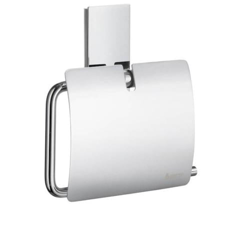 Smedbo - Pool Toilet Roll Holder With Cover In Polished Chrome