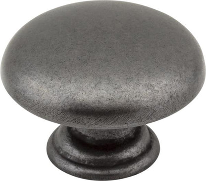 Elements - 1-3/16 Inch Diameter Gatsby Cabinet Mushroom Knob
