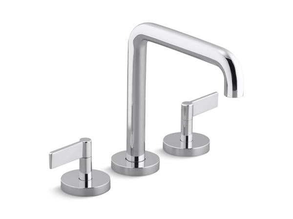 Kallista - One Deck-Mount Bath Faucet, Tall Spout, Lever Handles