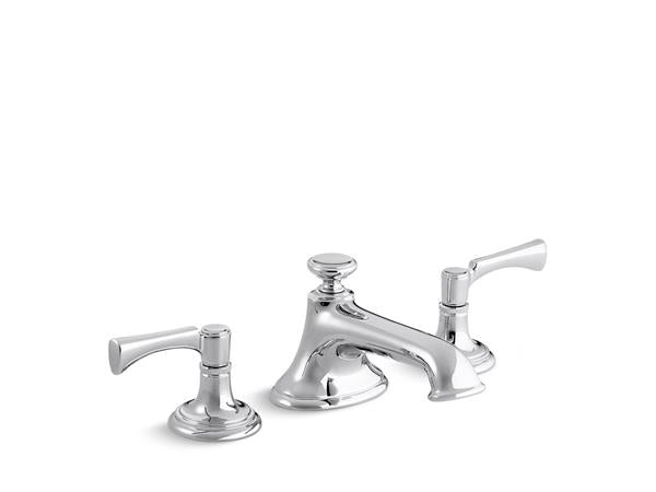 Kallista - Bellis Sink Faucet, Noble Spout, Lever Handles