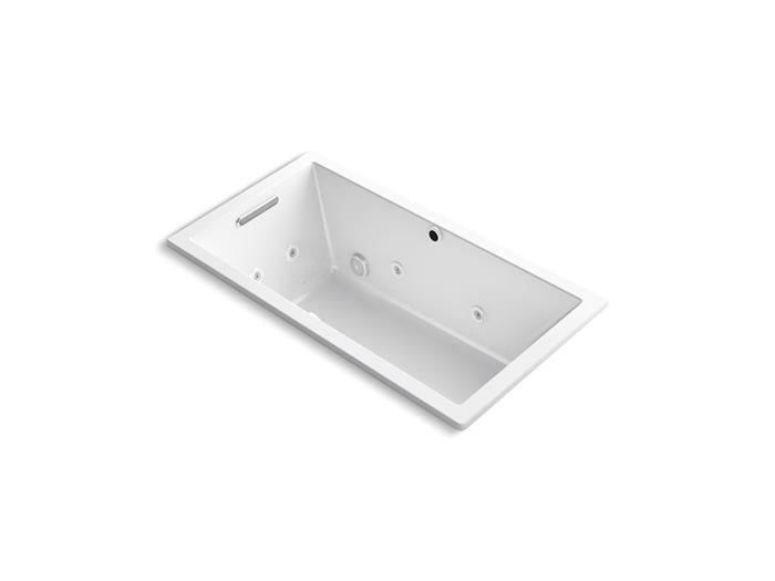 Kohler - Underscore 60X32 Inch Drop-In Heated Bubblemassage Air Bath With Whirlpool