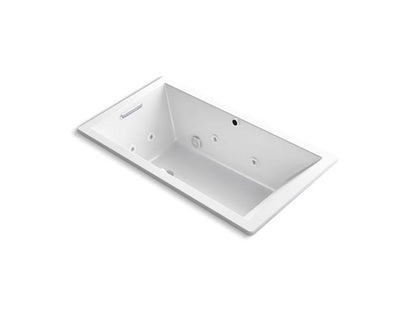 Kohler - Underscore 66 X 36 Inch Drop-In Heated Bubblemassage Air Bath With Whirlpool