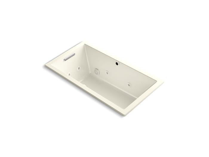 Kohler - Underscore 60X32 Inch Drop-In Heated Bubblemassage Air Bath With Whirlpool
