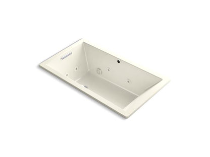 Kohler - Underscore 66 X 36 Inch Drop-In Heated Bubblemassage Air Bath With Whirlpool