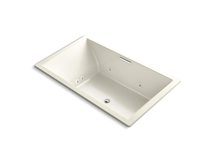 Kohler - Underscore 72 X 42 Inch Drop-In Heated Bubblemassage Air Bath With Whirlpool
