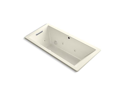 Kohler - Underscore 66 X 32 Inch Drop-In Heated Bubblemassage Air Bath With Whirlpool