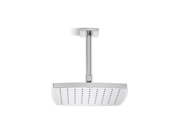 Kallista - Small Soft Square Contemporary Rain Showerhead, 9 Inch (1.75 Gpm)