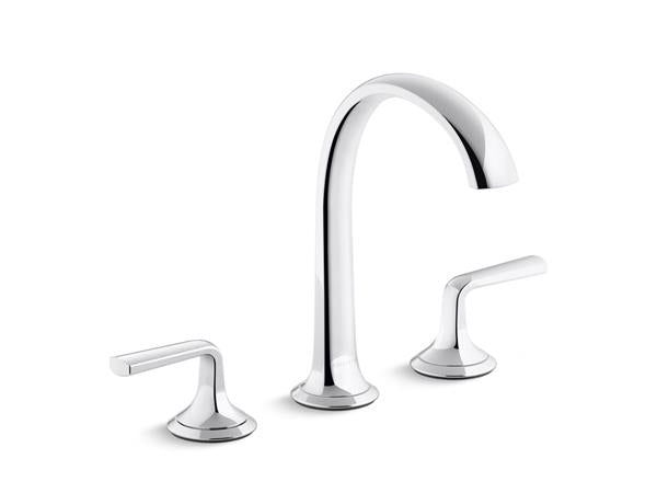 Kallista - Script Sink Faucet, Arch Spout, Lever Handles