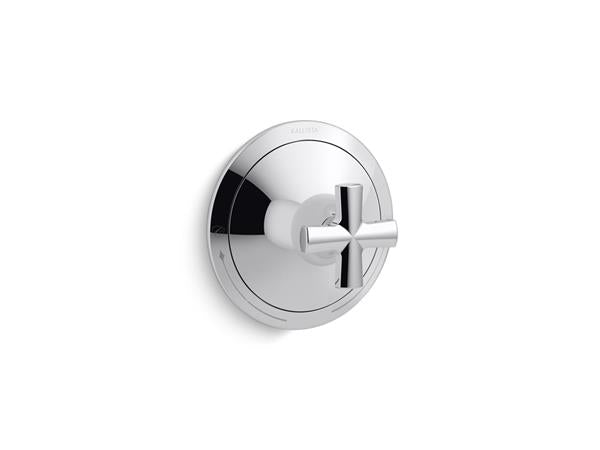 Kallista - Script Thermostatic Trim, Cross Handle