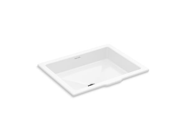 Kallista - Perfect Under-Mount Sink W/ Overflow, Centric Rectangle