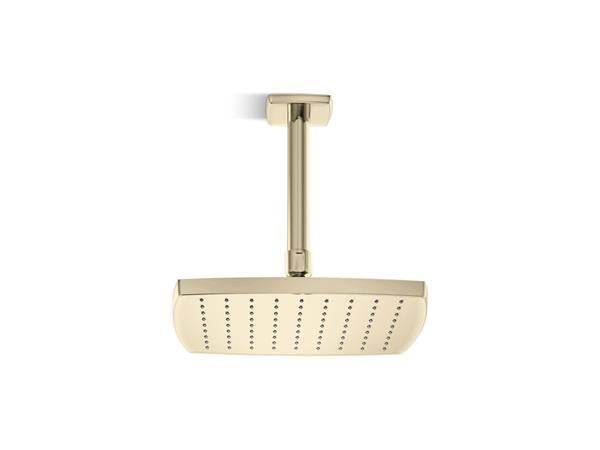 Kallista - Small Soft Square Contemporary Rain Showerhead, 9 Inch (1.75 Gpm)