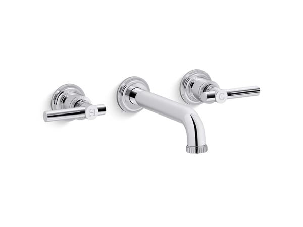 Kallista - Central Park West  Wall-Mount Sink Faucet, Lever Handles