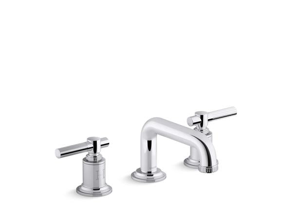 Kallista - Central Park West Sink Faucet, Low Spout, Lever Handles