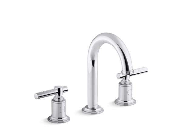 Kallista - Central Park West Sink Faucet, Arch Spout, Lever Handles