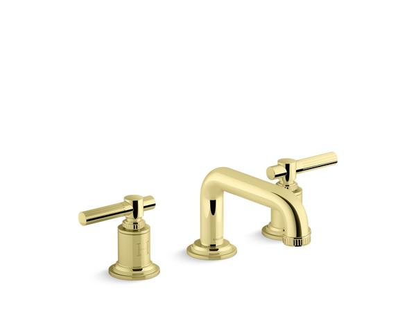 Kallista - Central Park West Sink Faucet, Low Spout, Lever Handles