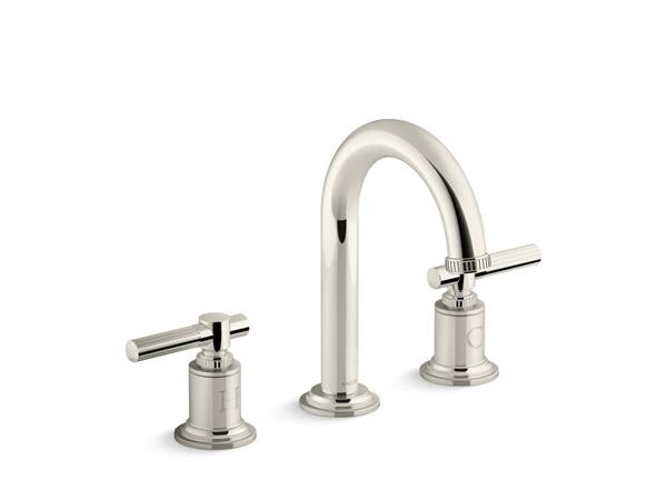 Kallista - Central Park West Sink Faucet, Arch Spout, Lever Handles