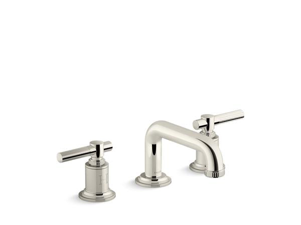 Kallista - Central Park West Sink Faucet, Low Spout, Lever Handles