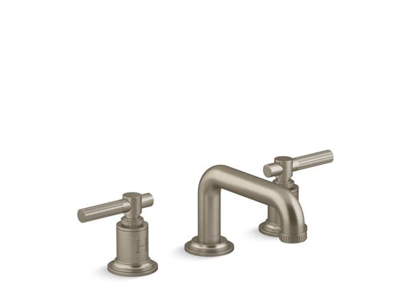 Kallista - Central Park West Sink Faucet, Low Spout, Lever Handles