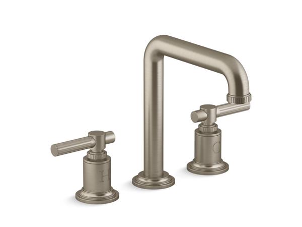 Kallista - Central Park West Deck-Mount Bath Faucet, Tall Spout, Lever Handles