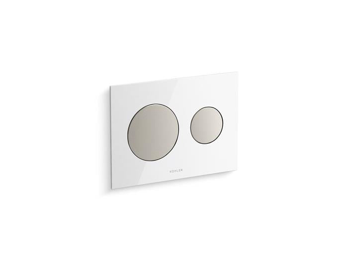 Kohler - Skim Pneumatic In-Wall Faceplate, Dual