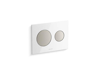 Kohler - Skim Pneumatic In-Wall Faceplate, Dual