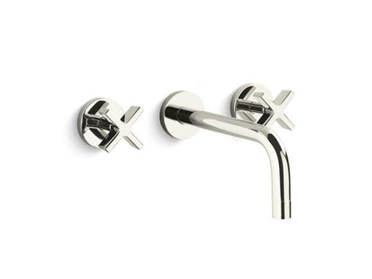Kallista - One Wall-Mount Sink Faucet, Cross Handles