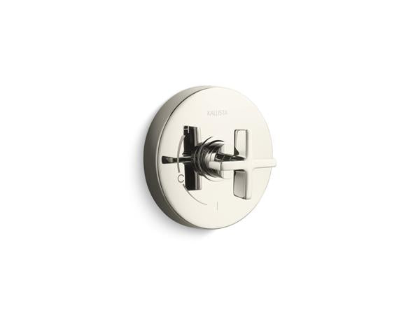 Kallista - One Pressure Balance Trim, Cross Handle
