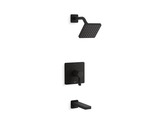 Kohler - Parallel Bath And Shower Trim, 1.75 Gpm Showerhead