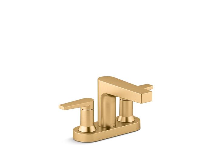 Kohler - Taut Centerset Bathroom Sink Faucet, 1.2 Gpm