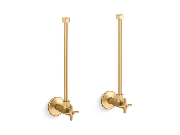 Kohler - Lav Sply 1/2 Pair With Stop