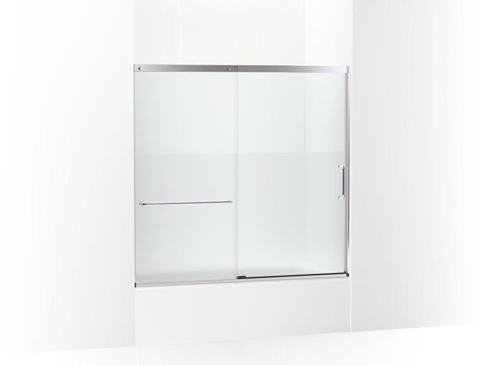 Kohler - Elate 5/16 Bath Door 56 3/4 X 59 5/8