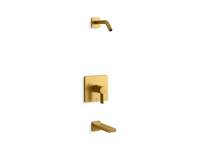 Kohler - Parallel Bath And Shower Trim, Less Showerhead