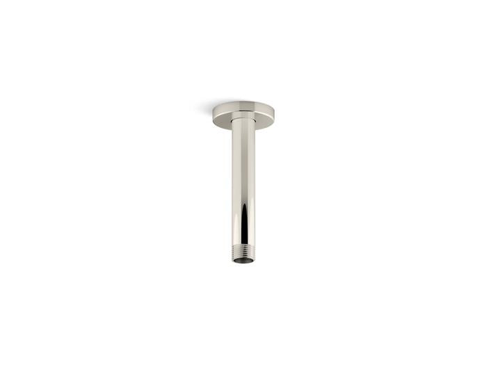 Kohler - Statement 6 Inch Ceiling-Mount Single-Function Rainhead Arm And Flange