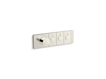 Kohler - Anthem Three-Outlet Recessed Mechanical Thermostatic Valve Control