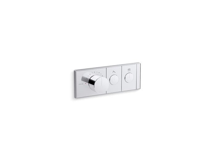Kohler - Anthem Two-Outlet Recessed Mechanical Thermostatic Valve Control
