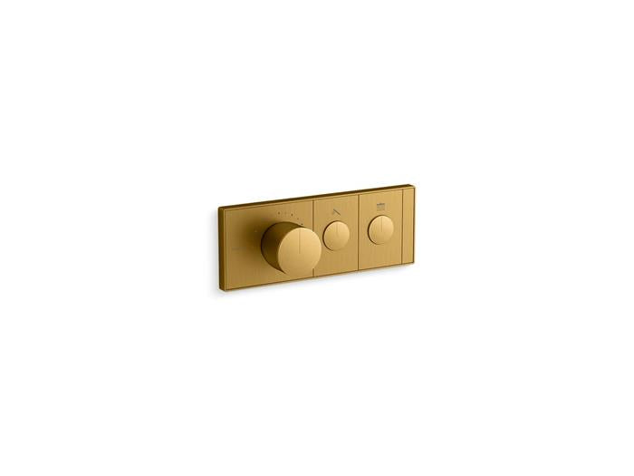 Kohler - Anthem Two-Outlet Recessed Mechanical Thermostatic Valve Control