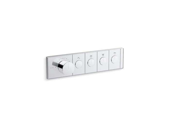 Kohler - Anthem Four-Outlet Recessed Mechanical Thermostatic Valve Control