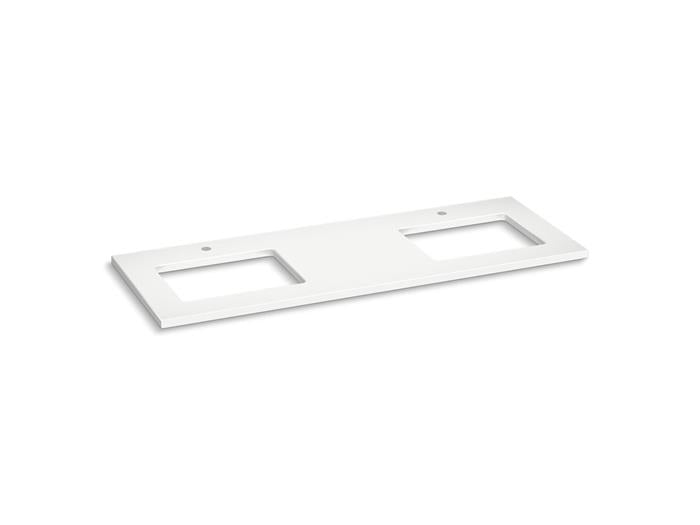 Kohler - Silestone 61 Inch Quartz Vanity Top With Two Rectangular Cutouts