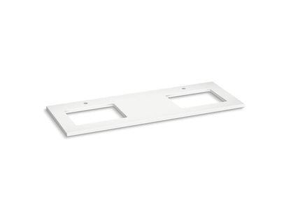 Kohler - Silestone 61 Inch Quartz Vanity Top With Two Rectangular Cutouts
